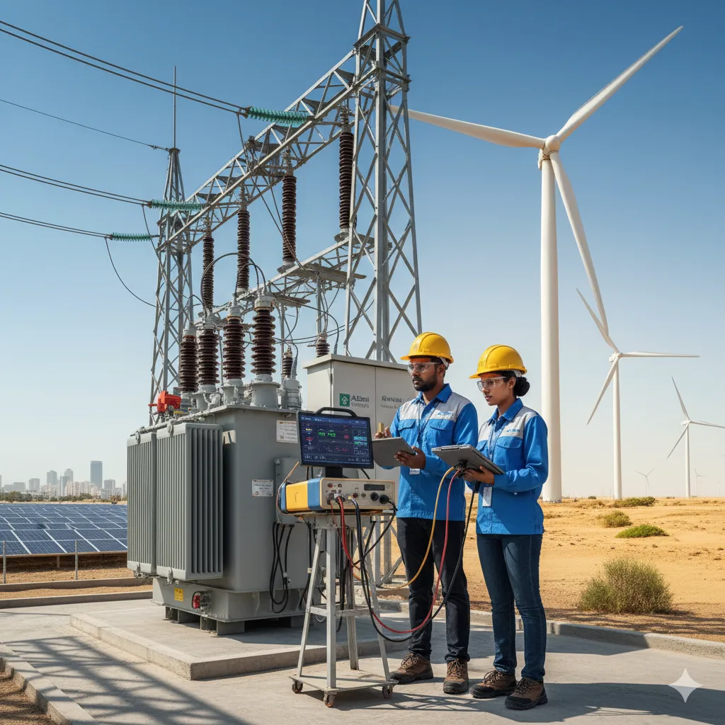 Electrical Commissioning Engineers | Adani Green Energy | Gujarat & Rajasthan